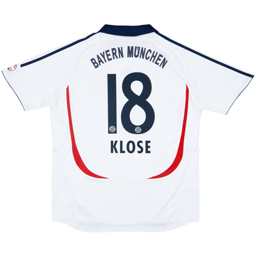 2006-07 Bayern Munich Away Shirt Klose #18 - 7/10 - (XL)