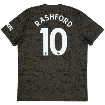 2020-21 Manchester United Away Shirt Rashford #10 - 8/10 - (XL)