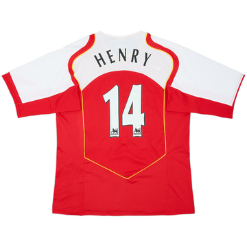 2004-05 Arsenal Local Camiseta Henry #14 - 7/10 - (XL)