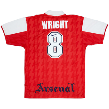 1994-96 Arsenal Home Shirt Wright #8 - 8/10 - (XL)