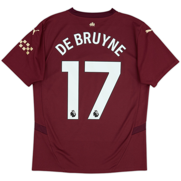 2024-25 Manchester City Third Shirt De Bruyne #17 - 10/10 - (M)