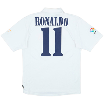 2002-03 Real Madrid Centenary Home Shirt Ronaldo #11 - 5/10 - (S)