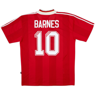 1995-96 Liverpool Home Shirt Barnes #10 - 10/10 - (XL)