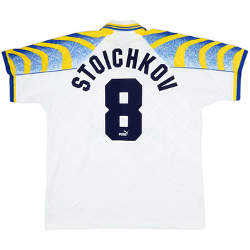 1995-97 Parma Home Shirt Stoichkov #8 - 7/10 - (XL)