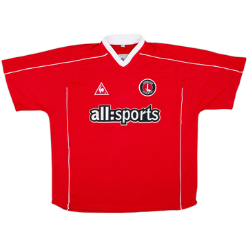 2002-03 Charlton Home Shirt - 8/10 - (XL)