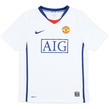 2008-10 Manchester United Away Shirt - 8/10 - (L.Boys)