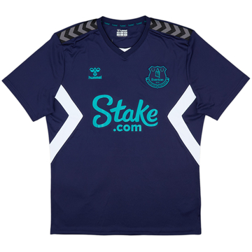 2020-21 Everton Hummel Training Shirt - 8/10 - (XL)