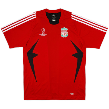 2007-08 Liverpool adidas Training Shirt - 8/10 - (L)