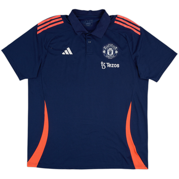2024-25 Manchester United adidas Polo Shirt - 9/10 - (XL)