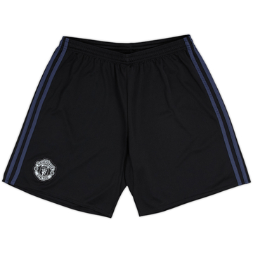 2017-18 Manchester United adidas Training Shorts - 10/10 - (M)