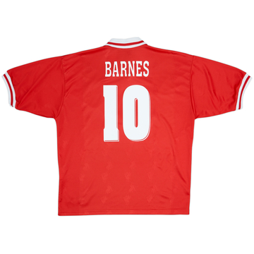 1996-98 Liverpool Home Shirt Barnes #10 - 6/10 - (L)