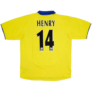 2003-05 Arsenal Away Shirt Henry #14 - 7/10 - (XL)
