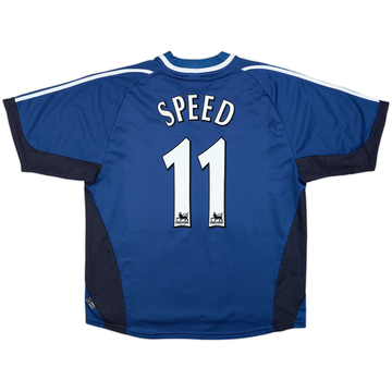2001-02 Newcastle Away Shirt Speed #11 - 9/10 - (XL)