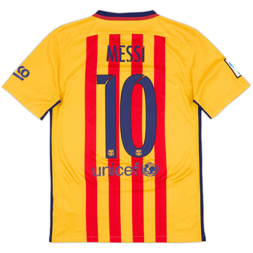 2015-16 Barcelona Away Shirt Messi #10 - 8/10 - (S)
