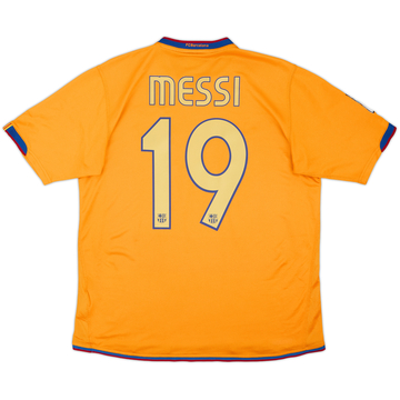 2006-08 Barcelona Away Shirt Messi #19 - 6/10 - (M)