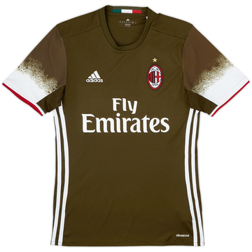 2016-17 AC Milan Third Shirt - 8/10 - (S)