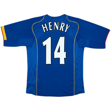 2004-06 Arsenal Away Shirt Henry #14 - 7/10 - (M)