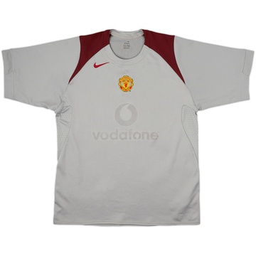 2004-05 Manchester United Nike Training Shirt - 4/10 - (L)