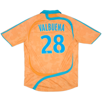 2007-08 Olympique Marseille Third Shirt Valbuena #28 - 8/10 - (XL)