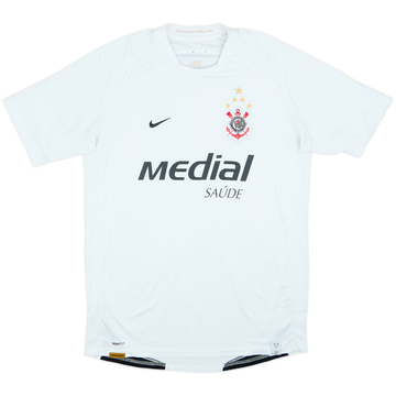 Camiseta de local de pretemporada del Corinthians 2008 - 6/10 - (L)