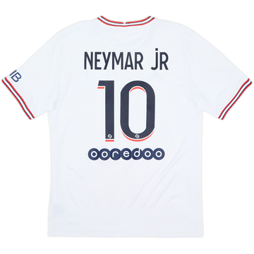 2021-22 Paris Saint-Germain Fourth Shirt Neymar Jr #10 - 6/10 - (M)