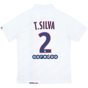 2019-20 Paris Saint-Germain Third Shirt T.Silva #2 - 8/10 - (M)