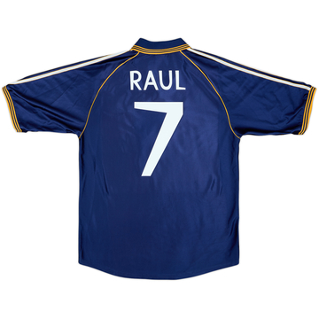 1998-99 Real Madrid Third Shirt Raul #7 - 7/10 - (L)