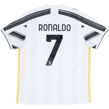 2020-21 Juventus Home Shirt Ronaldo #7 - 10/10 - (XL)