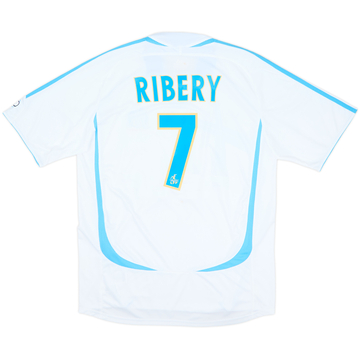 2006-07 Olympique Marseille Home Shirt Ribery #7 - 8/10 - (M)