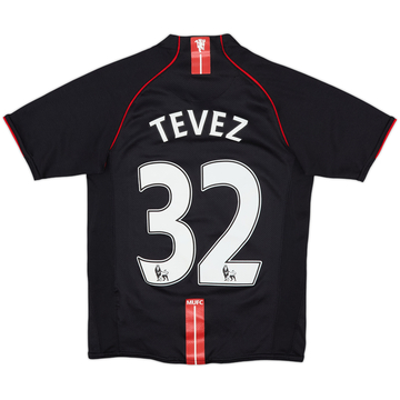 2007-08 Manchester United Away Shirt Tevez #32 - 6/10 - (M.Boys)