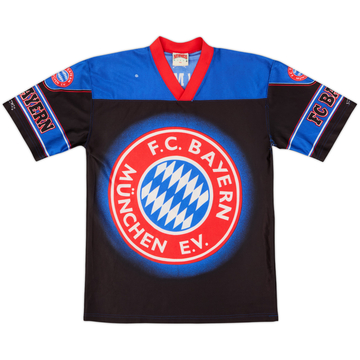 1990s Bayern Munich Nutmeg Graphic Shirt - 4/10 - (XL.Boys)