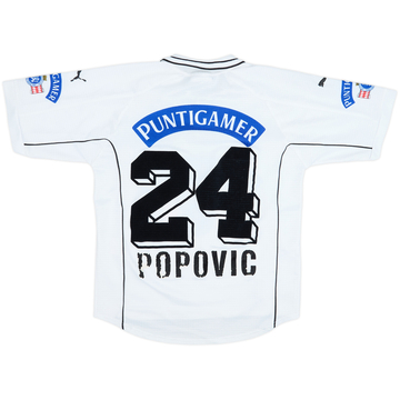 1999-00 Sturm Graz Home Shirt Popovic #24 - 5/10 - (S)