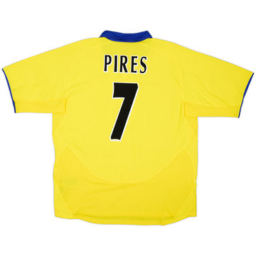 2003-05 Arsenal de visitante camiseta Pires #7 - 8/10 - (XL)