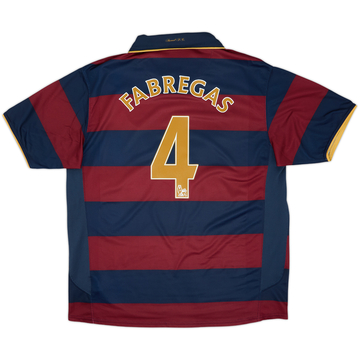 2007-08 Arsenal Third Shirt Fabregas #4 - 8/10 - (XL)