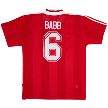 1995-96 Liverpool Home Shirt Babb #6 - 8/10 - (L)