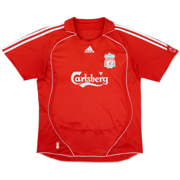 2006-08 Liverpool Home Shirt - 4/10 - (XL)