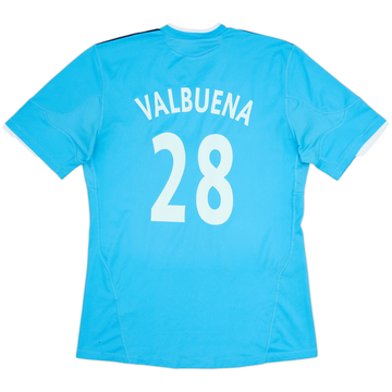 Camiseta de visitante del Olympique Marseille 2010-11 Valbuena #28 - 8/10 - (M)