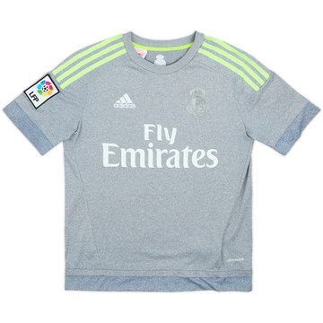 2015-16 Real Madrid Away Shirt - 3/10 - (L.Boys)