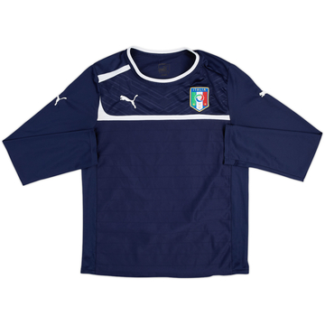 2012-13 Italy Puma Training L/S Shirt - 8/10 - (M)