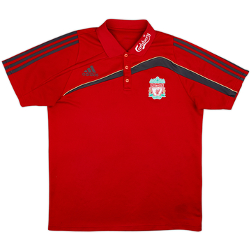2009-10 Liverpool adidas Polo Shirt - 8/10 - (L)