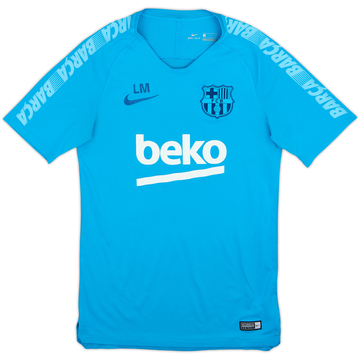 2019-20 Barcelona Nike Staff Issue Training Shirt LM - 9/10 - (S)