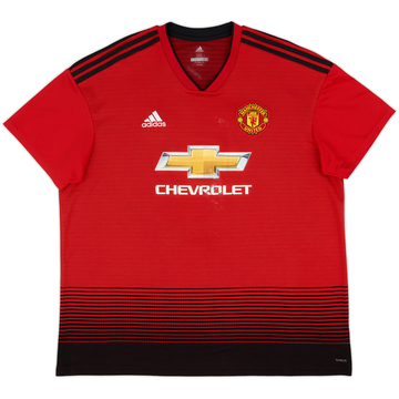 2018-19 Manchester United Home Shirt - 4/10 - (XXL)