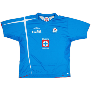 2006-08 Cruz Azul Home Shirt - 8/10 - (XXL)