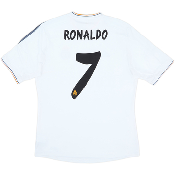 2013-14 Real Madrid Home Shirt Ronaldo #7 - 5/10 - (L)