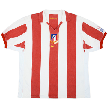 2003-04 Atletico Madrid Centenary Home Shirt - 8/10 - (XXL)