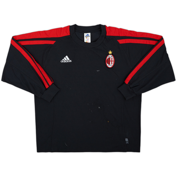 2001-02 AC Milan adidas Training L/S Shirt - 6/10 - (L)