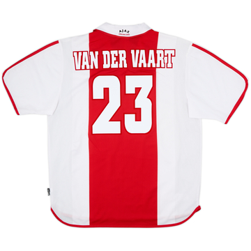 2000-01 Ajax Centenary Home Shirt Van Der Vaart #23 - 8/10 - (XL)