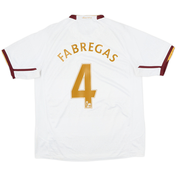 2007-08 Arsenal Away Shirt Fabregas #4 - 6/10 - (M)