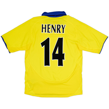 2003-05 Arsenal Away Shirt Henry #14 - 6/10 - (M)