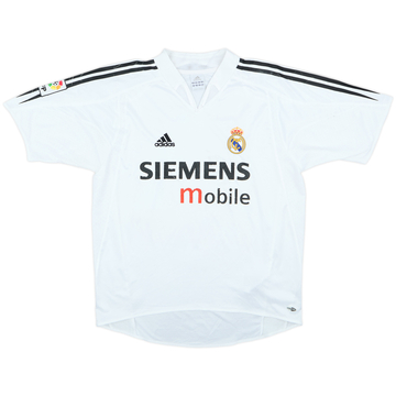 2004-05 Real Madrid Home Shirt - 5/10 - (M)